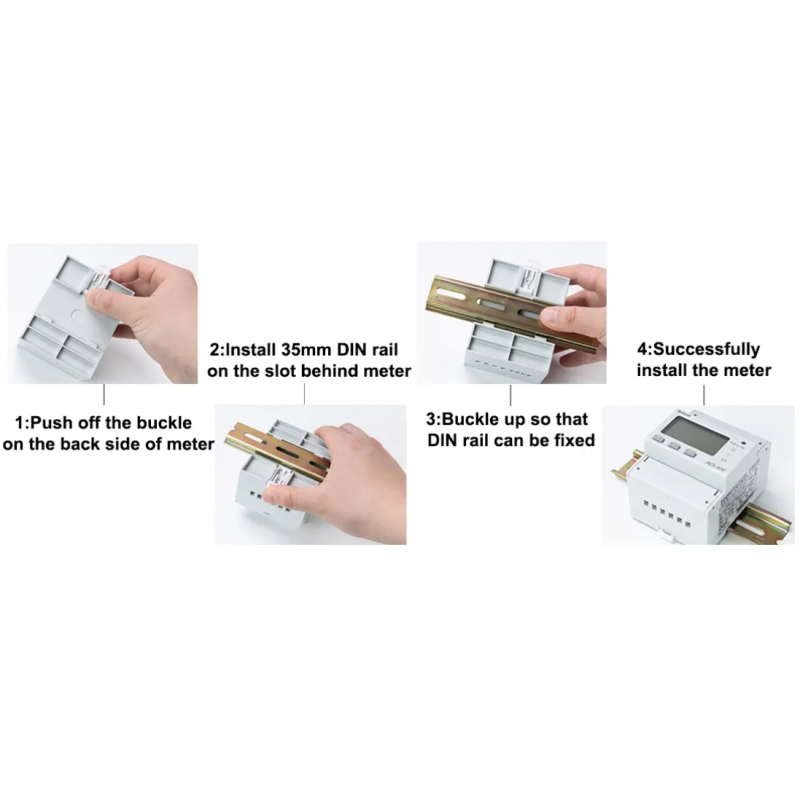 ADL3000-E Three Phase DIN Rail Energy Meter