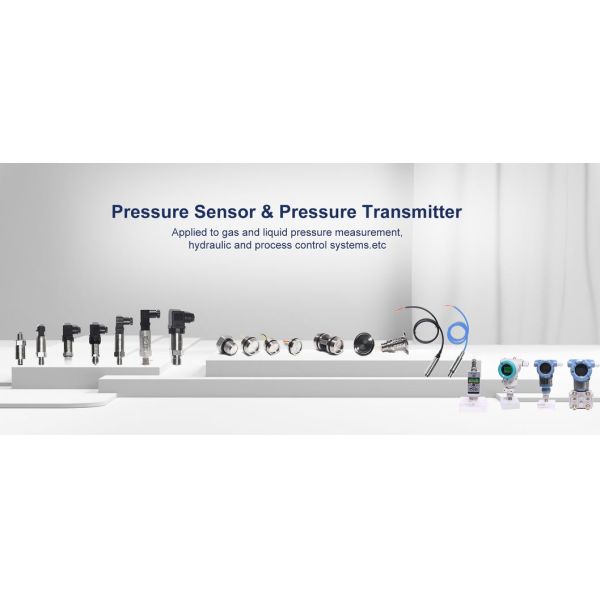 HT Sensor Industrial Pressure Transmitter Sensor 4-20mA Pipe Pressure Test With Display Pressure Sensor