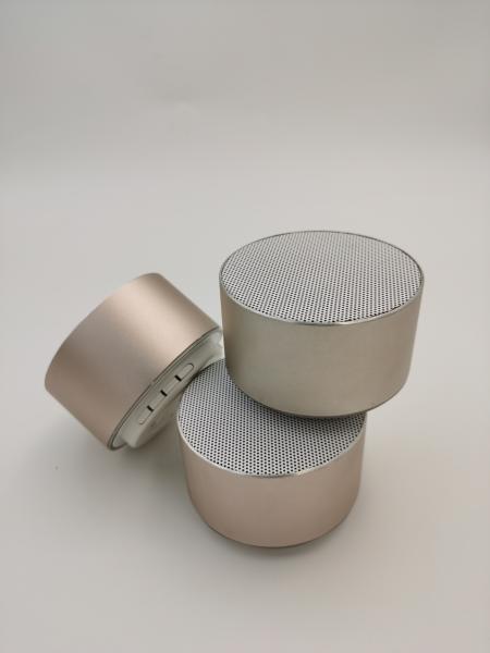 Quality Custom Logo Little Bluetooth Speaker Small Round Bluetooth Speaker for sale