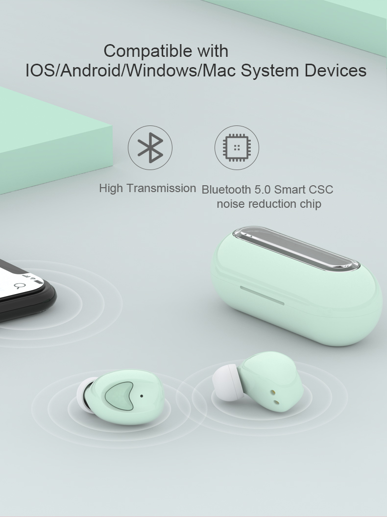 Summom Siri TW10 50mAh Wireless In Ear Earphones