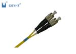 Duplex Fiber Optic Patch Cord , FC UPC SM FC APC Patch Cord Good Repeatability