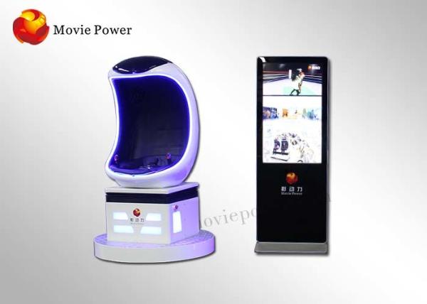 Quality Motion Virtual Reality Egg 9D Simulator Cinema Game Machine with HD VR Movies for sale