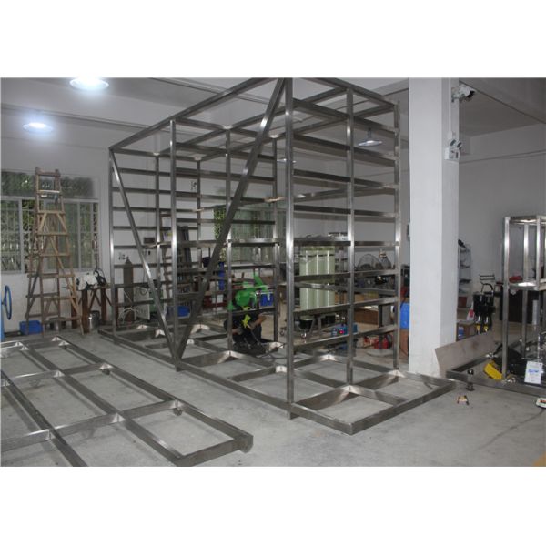 Commercial Reverse Osmosis Water Purification Machine SUS304 Or FRP Frame