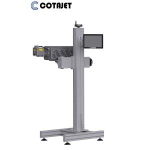 China PET Bottle CO2 Laser Marking Machine 0-130m/min With Laser Coder wholesale