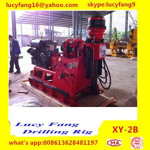 China China Deutz Engine High Quality Iran Popular XY-2B Skid Mounted Spindle Type Geotechnical Core Drilling Rig with SPT on sale