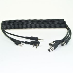 China GD-C Helmet High noise cancel Aviation Headset Connector wholesale