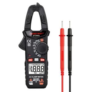 HT200A Digital Clamp Meters , 2000 Counts Multimeter Clamp Tester