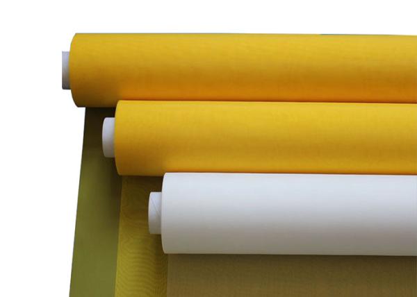 Quality Yellow Polyester Screen Mesh Alkaline Resistant High Elongation Robust for sale