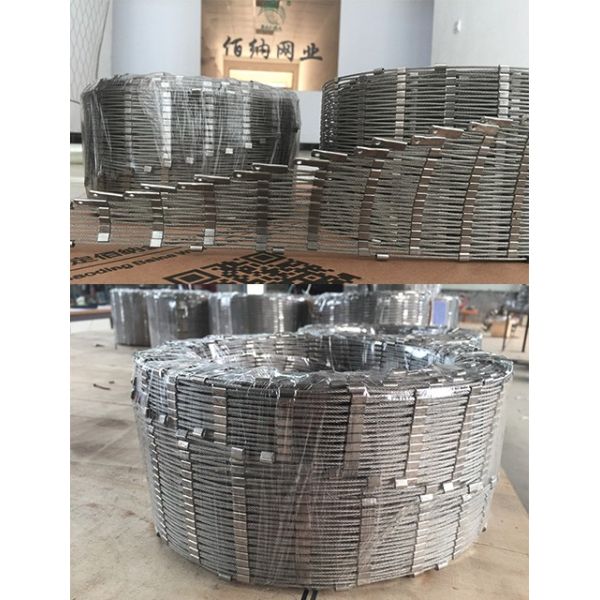 Stainless Steel Wire Rope Mesh x tend mesh AISI 316L zoo mesh