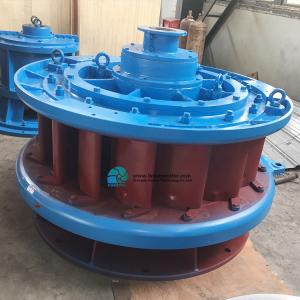 China Hydraulic Low Head Kaplan Turbine Vertical 100 KW Kaplan Water Turbine wholesale