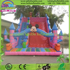 China Jumping Bouncy Castle with SlideInflatable Games Inflatable Jumper Bouncy Castle for Sale wholesale