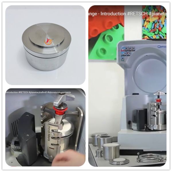 125ml Hardened Stainless Steel Mill Jars Customizable