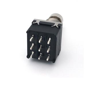 China PDT 9 Pin Toggle Switch 10000 Cycles Momentary Stomp SF17 wholesale