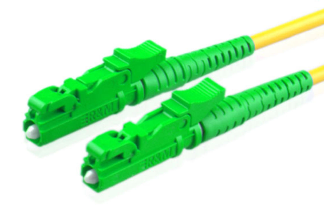 G657A Simplex E2K Fiber Optic Patch Cables Single Mode 3.0mm 10m 20m 30m LZSH PVC