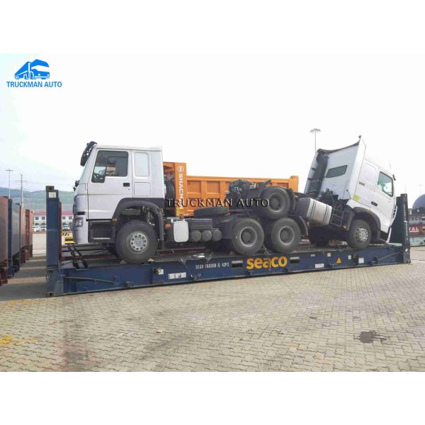 10 Wheel 75km/h Prime Mover Truck For Heavy Duty Loading