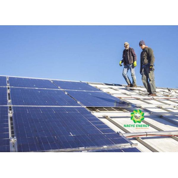 High Accuracy Metal Roof Solar Mounting Systems Structure 10 Years Warranty