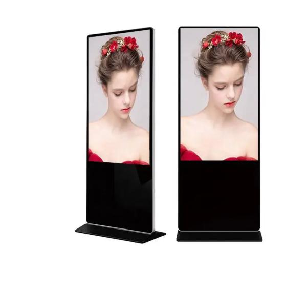 Quality 49 Inch Vertical Digital Advertising Machine Capacitive Touch Screen for sale