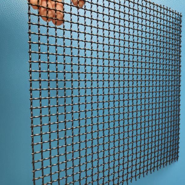 Stainless Steel Decorative Woven Metal Wire Mesh Panel Curtain For Architectural