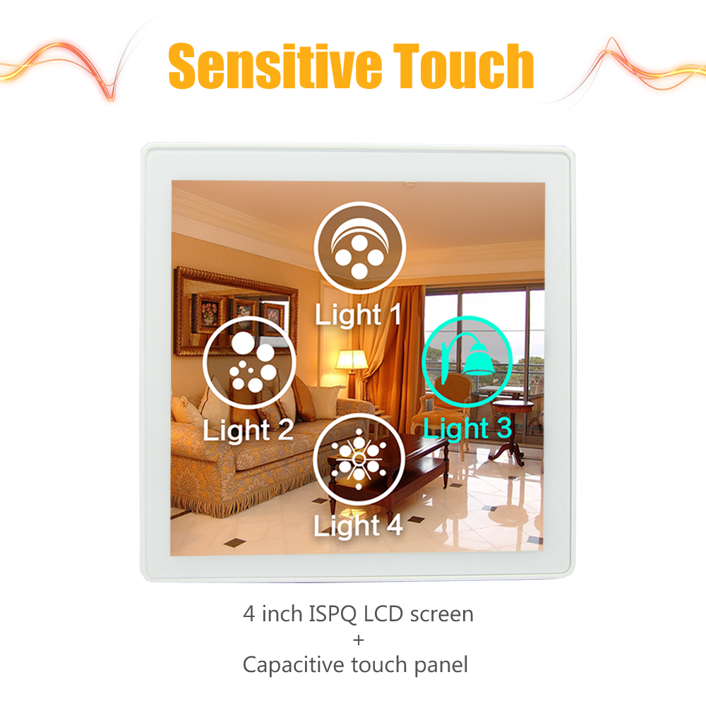 Elegant Appearance Wireless Remote Control Light Switch Easy To Use And Install
