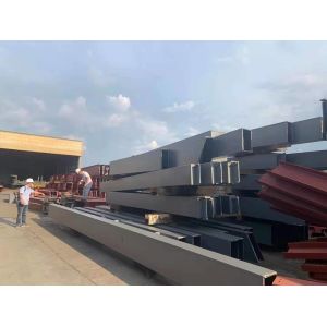 ISO 9001 Prefabricated Steel Structure Warehouse Building Material