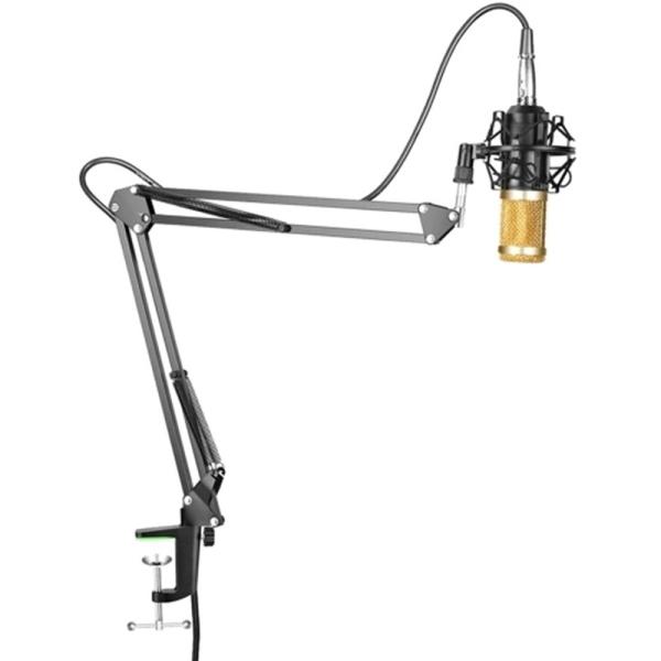 Quality Black Microphone Live Stream Broadcast Recording Microphone Professional Suspension for sale