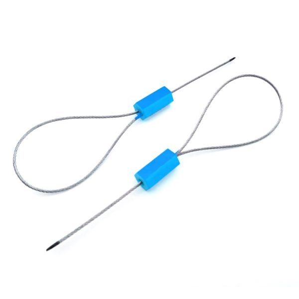 ABS Coated Cable Security Seal with 2.79 KN Tensile Strength and Pull Tight Locking Mechanism for Container Trucks