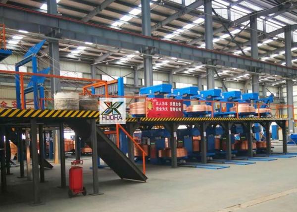 Quality Upwards Continuous Casting Machine  Vertical Die Casting Machine  For Oxygen Free Copper Rod for sale
