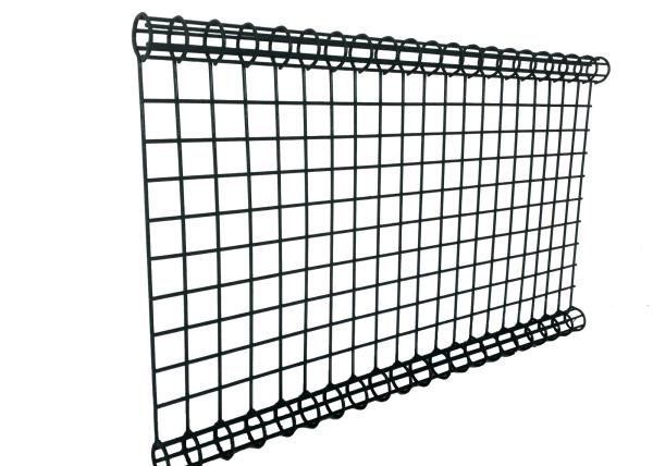 Quality HGMT Square Post Galvanized Double Loop Wire Fencing for sale