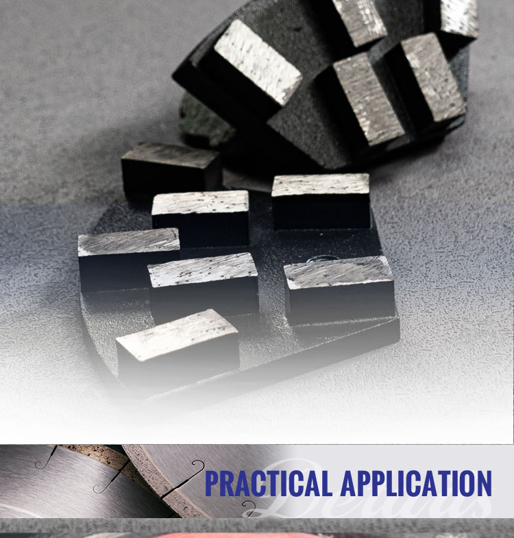Quick Connecting Grinding Machine Applied Segmented Diamond Abrasive for Concrete Floor