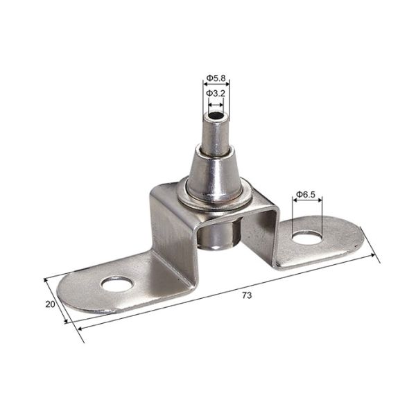 Lamp Fixture Ceiling Light Attachment Wall Bracket Gripper 45 * 15mm Size