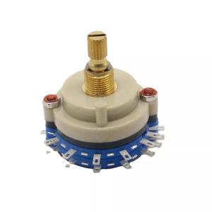 China CE 0.8mm Continuous Rotary Switch 0.5A 4 Pole 2 Position Rotary wholesale