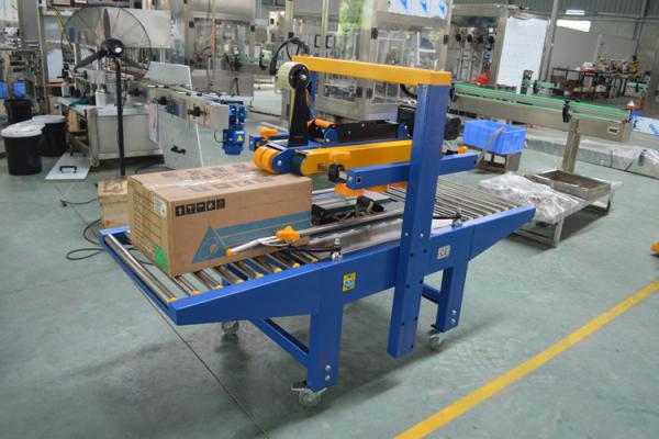 Quality Semi Automatic Top And Bottom 240W Box Sealing Machine for sale