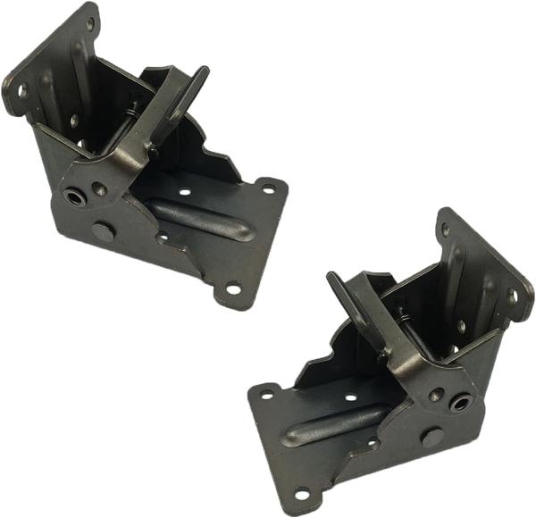 Quality Folding Table leg Extension Support for Table Bed Leg Bronze Steel Foldable Hinge for sale