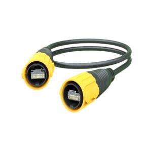 China LED Signal Protection IP67 Waterproof RJ45 Connector Socket Network Crystal Equipment wholesale