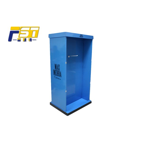 Waterproof Foldable Side Wing Display , Custom Cardboard Display Stands With 3 Layers