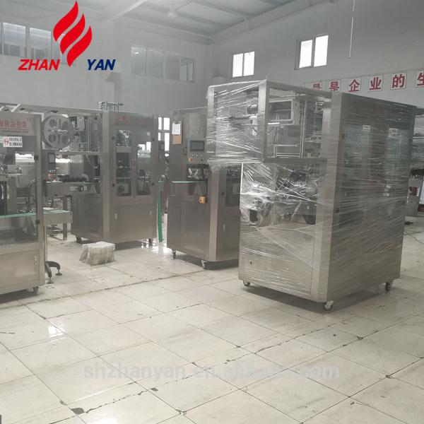 Quality Beverage Bottle Sleeve Labeling Machine , Water Bottle Packing Machine Shrinking for sale