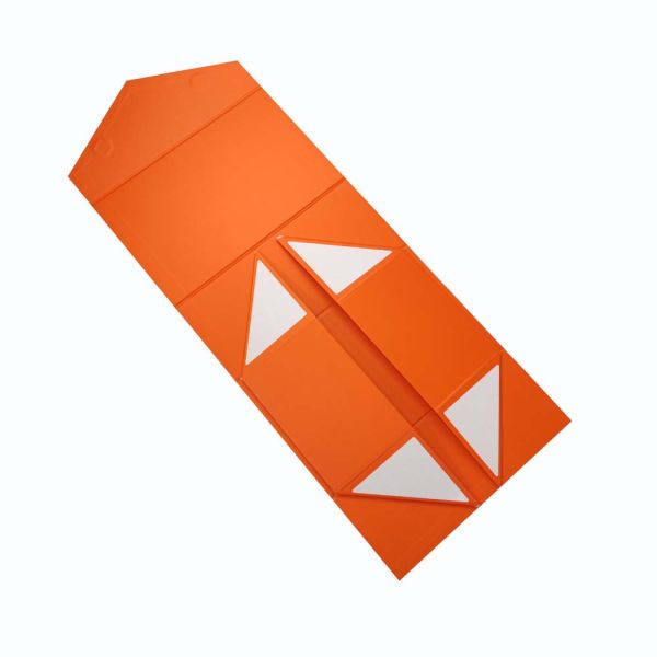 Magnetic Fold Rigid Collapsible Box Rigid Flat Cardboard Shipping Boxes