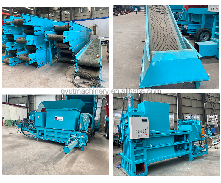 Electric Packing Machine for Wood Shavings and Sawdust Bale Size 380*150*70 mm Suitable