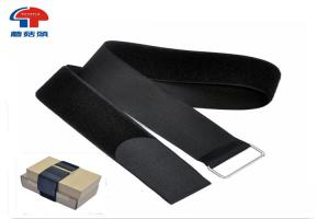 Large Loop Strap Fastener With metal buckle / Hook And Loop Cinch Straps
