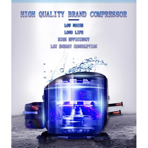 Frost Free Fresh Meat Case , 190L Meat Display Counter Cold Storage