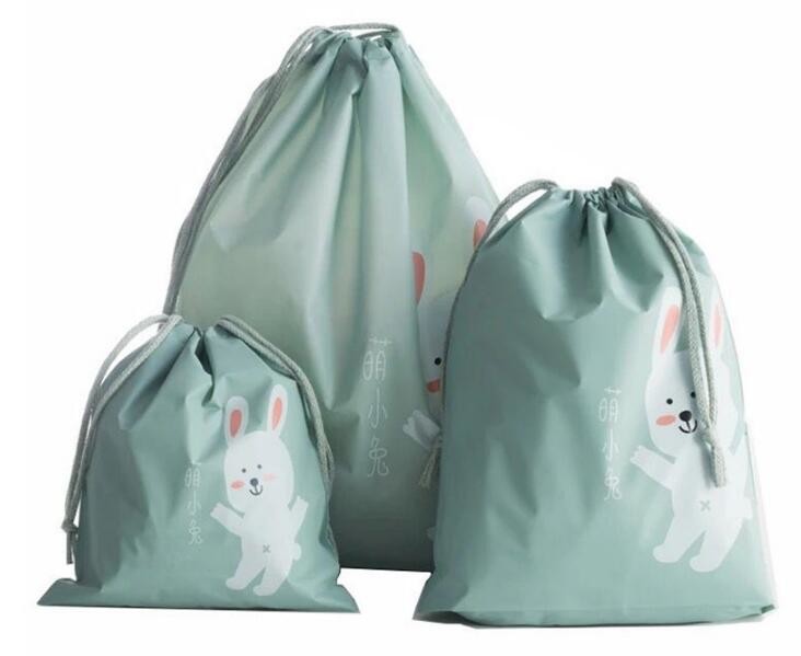 Polyester fabric drawstring bag /advertising pull rope backpack cloth bag /nylon shoulder pocket customization BAGEASE