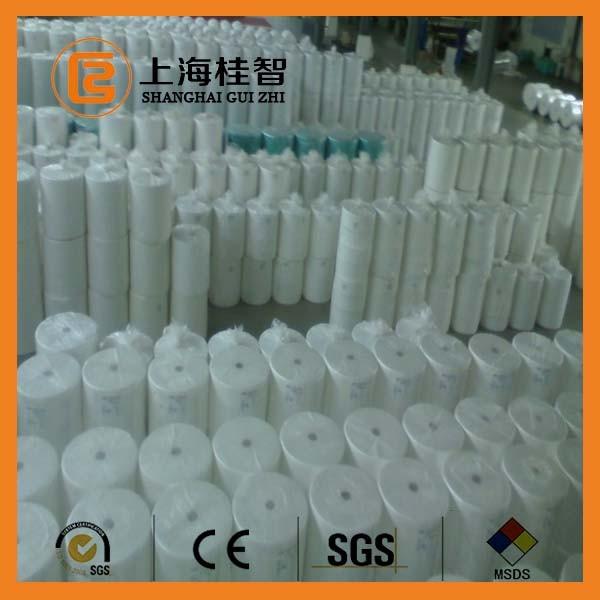 Quality White Cross Lapping Non Woven Cloth With Viscose And Polyester for sale