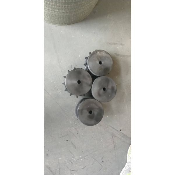 Mini Robot Rubber Tracks With Customized Wheels 123mm Width