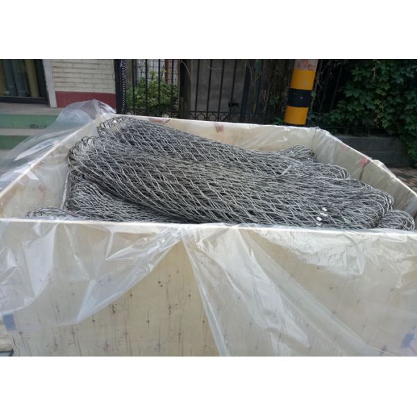 Stainless Steel Rope Mesh - 2mm Wire Diameter for Zoo Animal Enclosures
