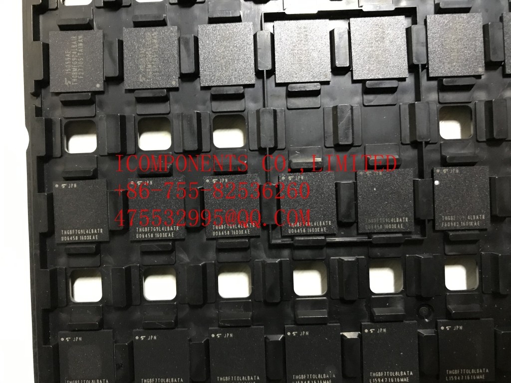 THGBF7G9L4LBATR TOSHIBA Flash Card 64G-byte 1.8V/3.3V Universal Flash Storage 153-Pin TFBGA - Trays (Alt: THGBF7T0L8LB
