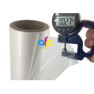 China Waterproof Transparent BOPP Plastic Heat Gloss Laminating Film wholesale