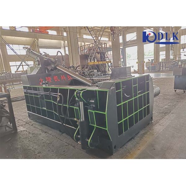 High Performance Metal Scrap Baler Machine 500x500 Mm For Electricity Powered
