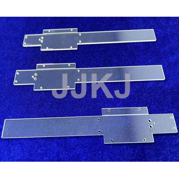 C Axis Sapphire Optical Windows Single Crystal Custom Sapphire Windows With Hole
