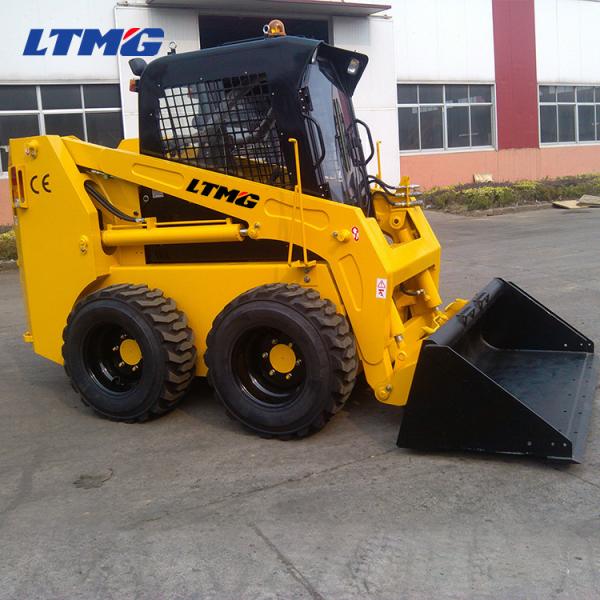 Quality 500kg Power Wheels Skid Steer Loader With Standard Bucket And Joystick Control for sale