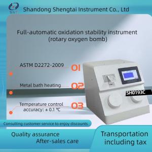 China Rotary Oxygen Bomb Calorimeter Astmd2272-2009 RPVOT Rotating Pressure Vessel Method Oxidation Stability Tester wholesale